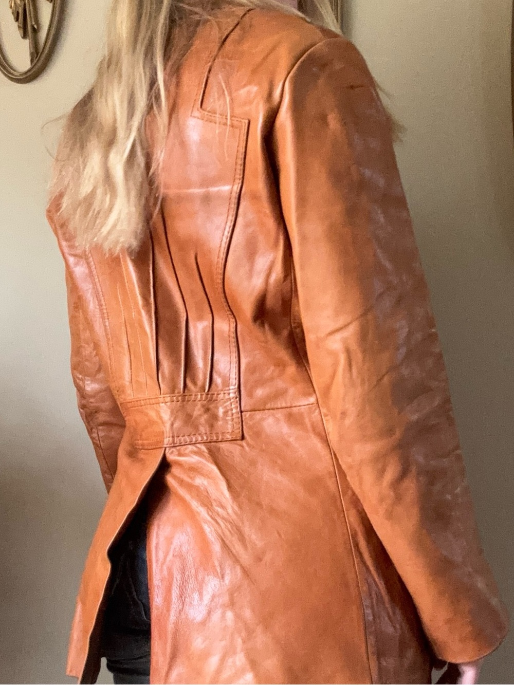 J.Riggings Jackal Vintage 70s Leather Jacket - Picture 8 of 9